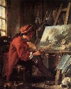 Painter in his Studio Francois Boucher